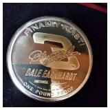 48 Oz of Silver Dale Earnhardt Legacy of Champions-3 16oz Proof