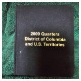 2009 Guilded Quarters of Columbia and US Territories Coin Set