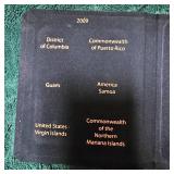 2009 Guilded Quarters of Columbia and US Territories Coin Set