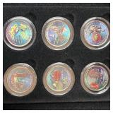 2009 Guilded Quarters of Columbia and US Territories Coin Set