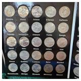 (2) Fifty States Quarter Collections in Books-100 Coins,Complete
