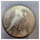 1922 Peace Dollar AACGS MS62 w/Nice Edge Toning