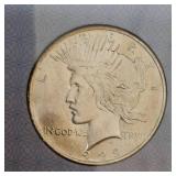1922 Peace Dollar AACGS MS62 w/Dark Rim Toning