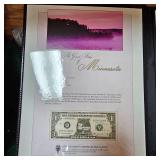 The Great State of Minnesota 2003 $1 Bill Certified Collection