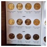 2007-2015 United States Presidential Dollar Complete Set
