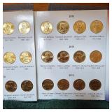 2007-2015 United States Presidential Dollar Complete Set