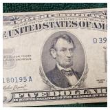 1953 $5 Certificate