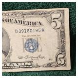 1953 $5 Certificate