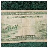 1914 $10 FRN Large Note