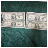 1957-B(4) $1 Silver Certificate