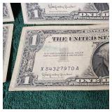 1957-B(4) $1 Silver Certificate