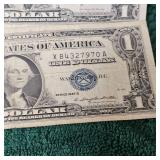 1957-B(4) $1 Silver Certificate