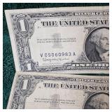 1957-B(4) $1 Silver Certificate