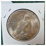 1922 Peace Dollar $1 in BU +