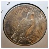 1922 Peace Dollar $1 in BU +