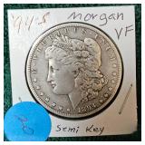 1894-S Morgan $1 "Key Date Coin" VF Condition