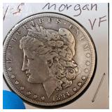1894-S Morgan $1 "Key Date Coin" VF Condition