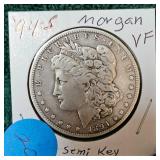 1894-S Morgan $1 "Key Date Coin" VF Condition