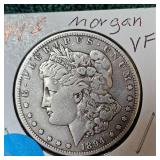 1894-S Morgan $1 "Key Date Coin" VF Condition