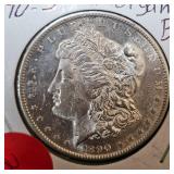 1890-S Morgan $1 BU +