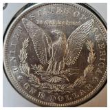 1890-S Morgan $1 BU +
