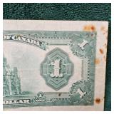 1923 $1 Canada Purple Seal Large Note