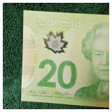 2017 $20 Canada Note BU