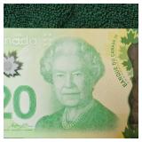 2017 $20 Canada Note BU