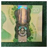2017 $20 Canada Note BU