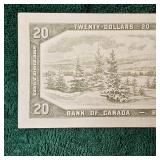 1954  $20 Canada Note BU