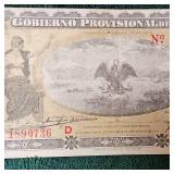 1914 10 Peso Mexico Large Note