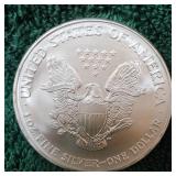 2006 Silver Eagle UNC, Fresh From Roll