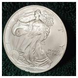 2006 Silver Eagle UNC, Fresh From Roll