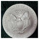 2006 Silver Eagle UNC, Fresh From Roll