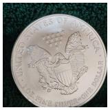 2006 Silver Eagle UNC, Fresh From Roll
