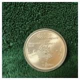 1973 $5 Silver Olympics Coin 1976