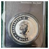 2021 1oz Silver Australian Kookaburra APMEX