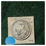 2017  Britania 1 oz UNC-2 pounds