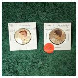 1996-P Kennedy 50c Gold Layered UNC