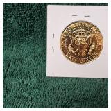 2-2004 Kennedy 50c Gold Layered UNC