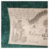 1861 $20 Confederate Note