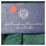 1973 Eisenhower "Silver" Silver Dollar UNC "not copper"