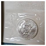 1973 Eisenhower "Silver" Silver Dollar UNC "not copper"