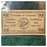1938 "Parade of a Century" 10c and 25c obsolete Bank Notes