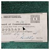 1842 Obsolete $5 Illinois Note