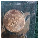 1972 Eisesnhower UNC Silver Dollar "Silver