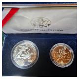 1994 USA World Cup Commerative Coin Set(.995) Silver