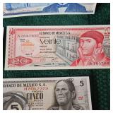 Mexican Pesos Bills Collection UNC