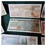 Mexican Pesos Bills Collection UNC