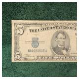 1934-C $5 Silver Certificate